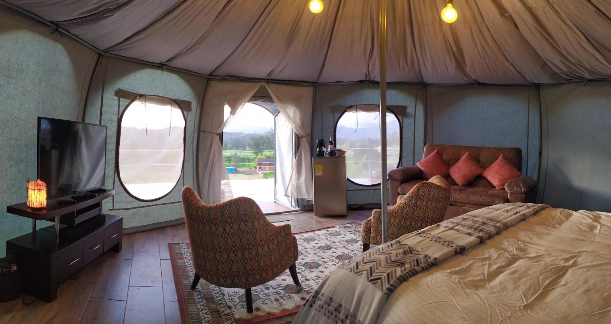 Cabanas & Glamping De Ruana Por Boyaca Пайпа Экстерьер фото